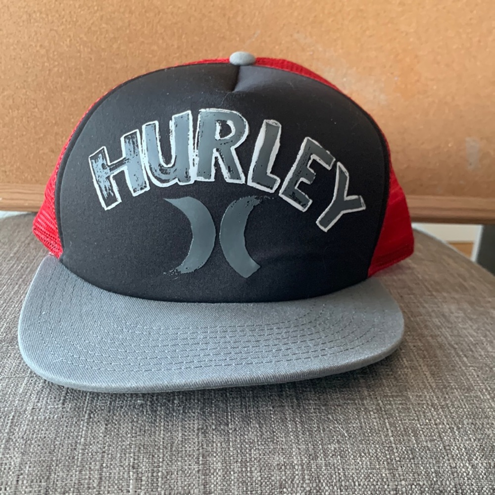 Trucker Style Hurley SnapBack Hat